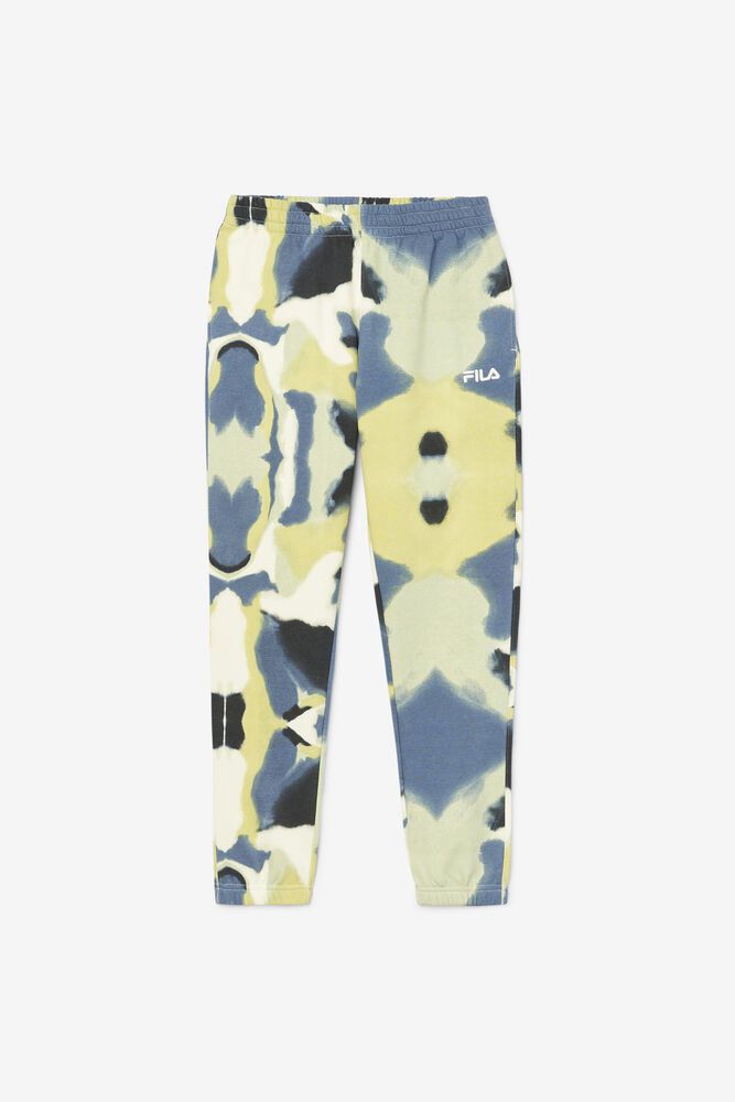 Fila Jabre Jogger Pants Yellow - Womens - 36950MSKD